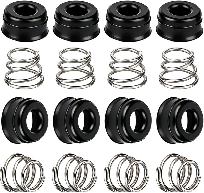 QDOCURO 8 Pcs RP4993 Faucet repair kit Faucet stem assembly Replacement Kit for Delta 2 handle faucet repair kit Includes Springs and Seats - Image 1